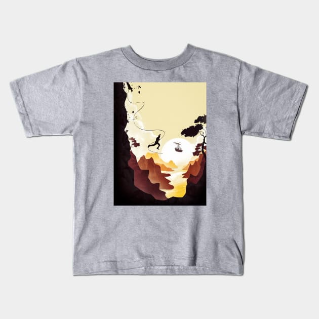 Uncharted Kids T-Shirt by SaifulCreation